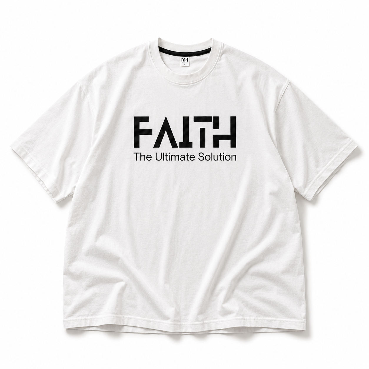 COMBO OF 2 DROP SHOULDER T - SHIRTS | FAITH & LESS BUT BETTER