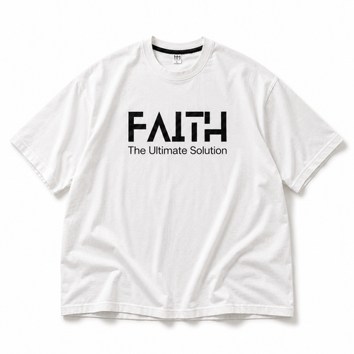 COMBO OF 2 DROP SHOULDER T - SHIRTS | FAITH & LESS BUT BETTER
